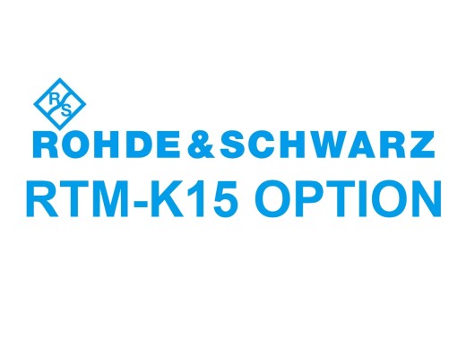 Rohde & Schwarz RTM-K15 option