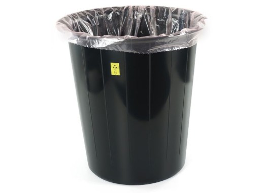 Poubelle résistant aux décharges électrostatiques de 14 litre