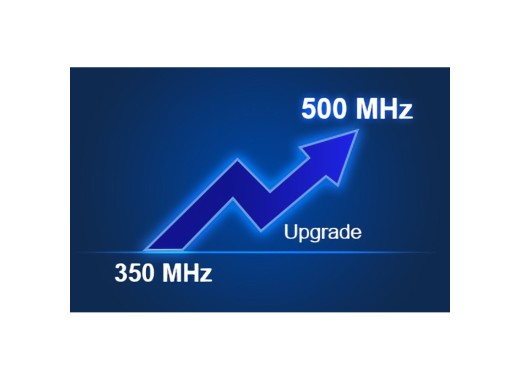 Siglent SDS5000X HD series 350 MHz to 500 MHz bandwidth upgrade (4CH)