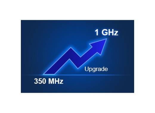 Siglent SDS5000X HD series 350 MHz to 1 GHz bandwidth upgrade (8CH)