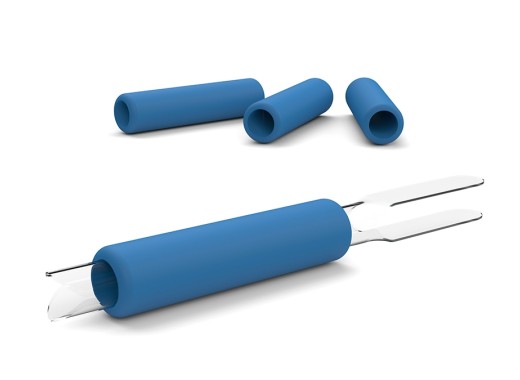 Blue foam grips for JBC T210 (set of 4 grips)