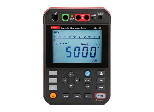 UNI-T UT513C insulation resistance tester front