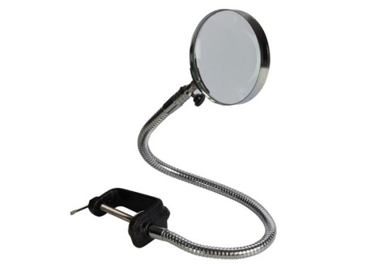Magnifying glass with gooseneck