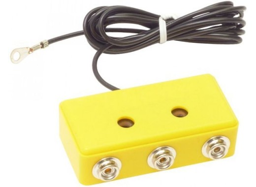 ESD-safe earthing box (geel)