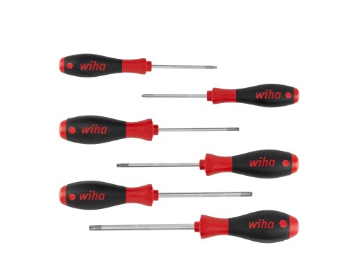 Wiha 362 K6 SoftFinish Jeu de tournevis Torx 6 pièces