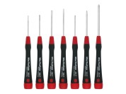 Wiha 260PK7 Jeu de tournevis à tête fendue/Phillips de 7 pièces