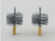Hakko A1567 metal cleaning brushes (set of 2)