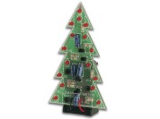 2D Christmas tree (red LEDs)