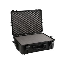 Mallette de rangement garnie de caoutchouc mousse Large