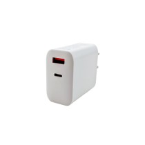 Chargeur PD GaN USB-C avec 2 ports de 65 W