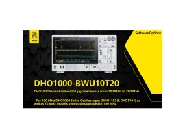 Extension de la bande passante Rigol DHO1000-BWU10T20