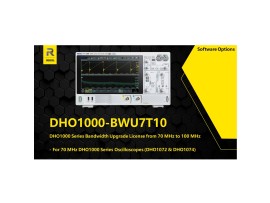 Extension de la bande passante Rigol DHO1000-BWU7T10