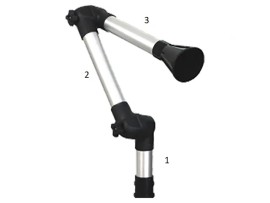 Bras articulé Quick KAA3 avec entonnoir