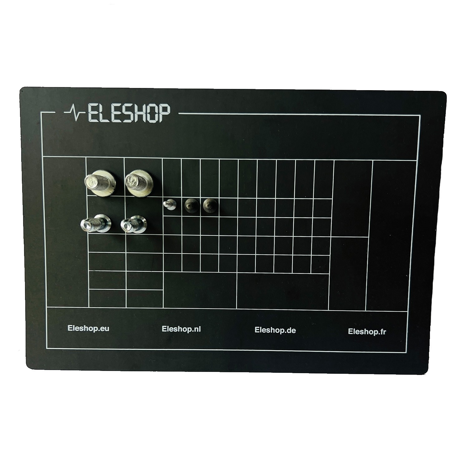 Tapis Magnétique Pour Vis Et Petites Pièces Wowstick Wowpad - 16,5x6,5 Cm - Grilles De Rangement - Magnétique Des Deux Côtés - 13