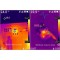 Thermal imaging camera macro lens