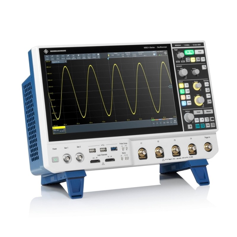 Oscilloscope MXO44-2410 de 1 GHz avec 4 canaux de Rohde & Schwarz