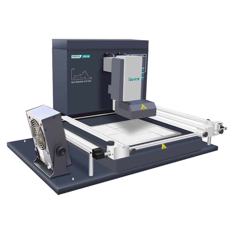 Station De Reballing BGA HT-90X - Compatible Pochoirs 80x80 Mm Et 90x90 Mm, Centrage Automatique