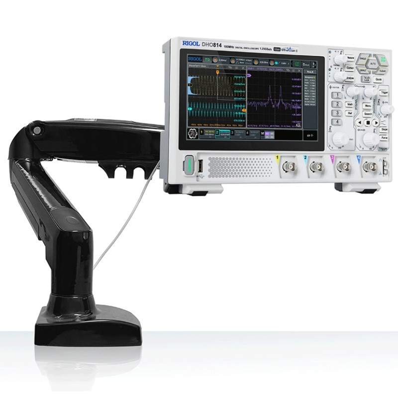 Oscilloscopio Digitale RIGOL DHO814 – 4 Canali 100 MHz 1.25 GSa/s – Touchscreen 12 Bit – Garanzia 36 Mesi