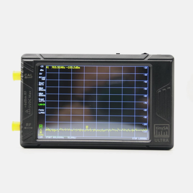 Analyseur De Spectre Portable TinySA 2.8 - 100kHz à 960MHz - Écran Tactile LCD