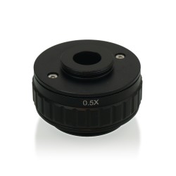Microscope C-mount adapter 0.5X