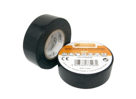 Elektrisches Isolierband schwarz 20 m