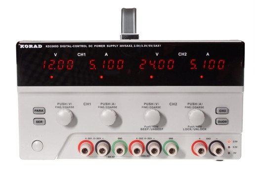 Korad KD3305D Schraubanschlüsse für Labornetzteile