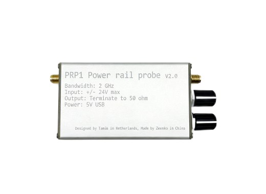 PRP1 power rail probe front view