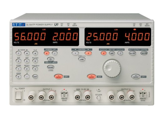 Aim-TTi QL564TP SII lineares Dreifach-Netzteil 242W 56V/4A