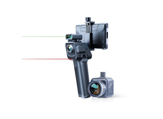 Thermal Master X3 thermal camera in handle