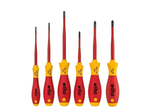 Wiha 3201 K601 6-teiliger SlimFix-Schraubendrehersatz