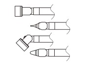 Lötspitzen der Hakko T51-Serie (Paar)