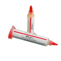 Klebriges No-Clean-Flussmittel (ROL0) in 10-ml-Spritze
