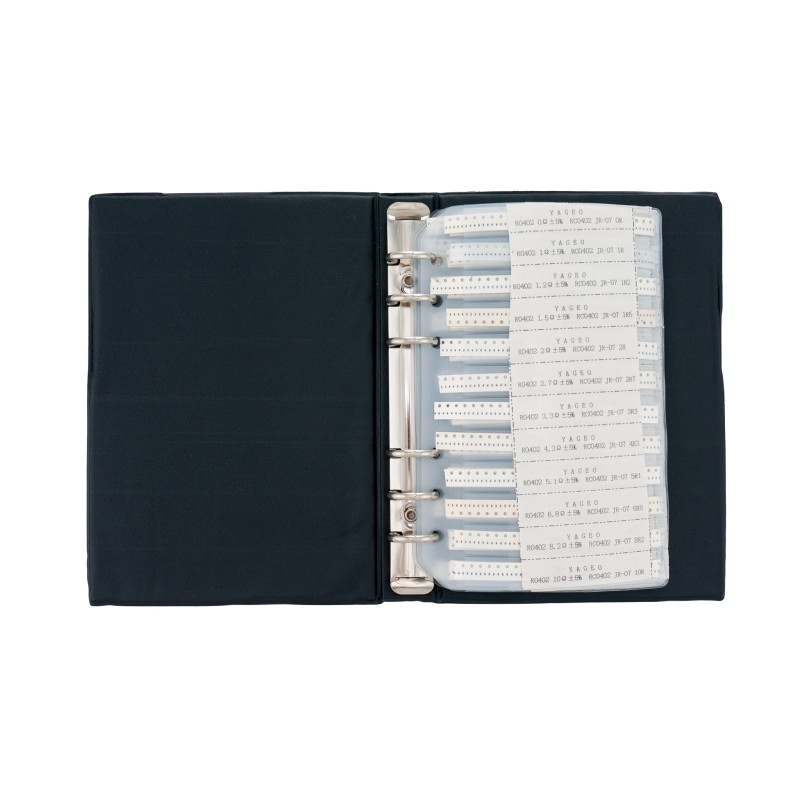 SMD-Widerstandssortiment – 170 Werte In 0201 Bauform – Elektronik-Komponenten-Musterbuch Aus Kunststoff – Für DIY, Reparatur, Hobby