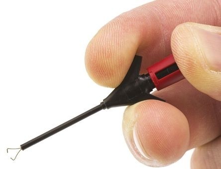 Clip A Coccodrillo Per Test Hirschmann – Micro SMD, Nero, Modello 972416100