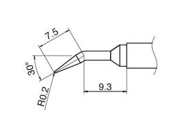 Sonew 20 Stück Lötkolbenspitzen T12 Serie – Ersatz Für FX-951 Lötstation, Aus Sauerstoff-Kupfer