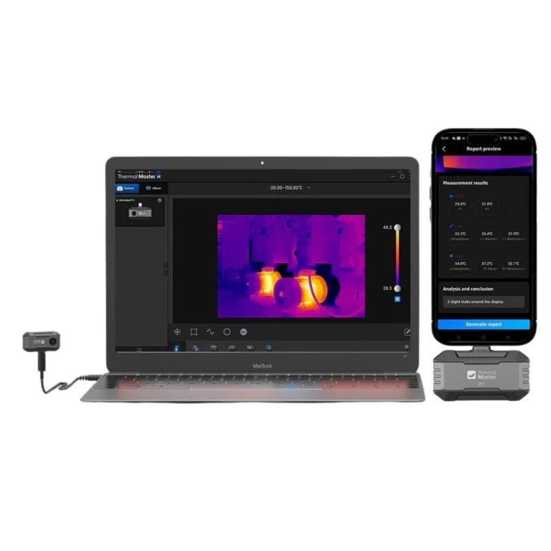 Thermal Master P1 Wärmebildkamera Für IPhone 15/1 Produktbild-Vorschau 2