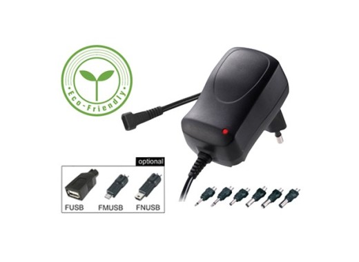 Universele adapter 3-12 V 600mA