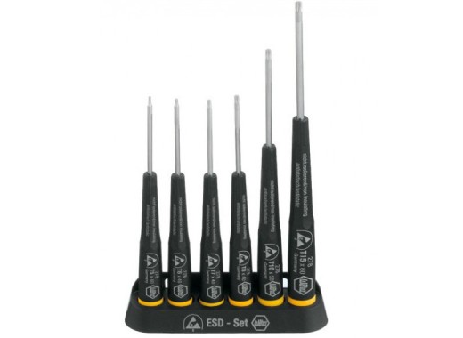 Wiha 278 K6 ESD veilige 6-delige TORX precisie schroevendraaierset