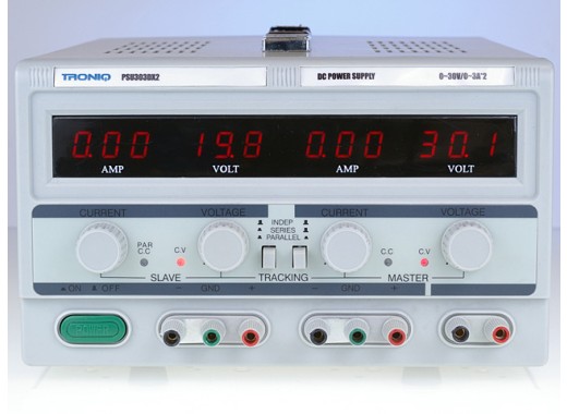 Troniq PSU303DX2 dubbele labvoeding