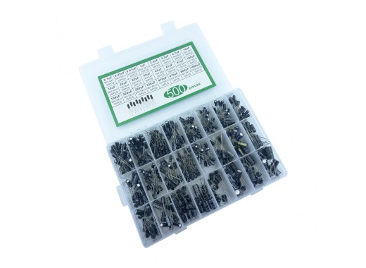 Set elektrolytische condensatoren (500 stuks)