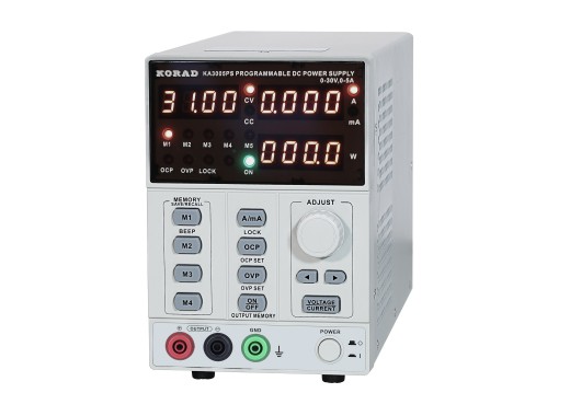 Korad KA3005PS safety terminals front