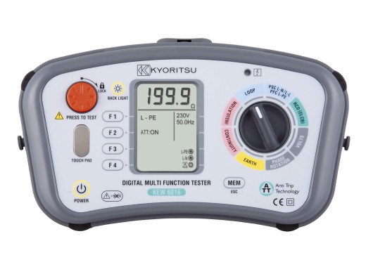 Kyoritsu 6016 installatietester