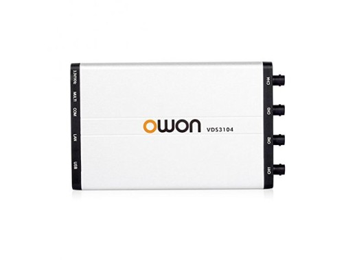 Owon VDS3104 USB oscilloscoop + LAN optie