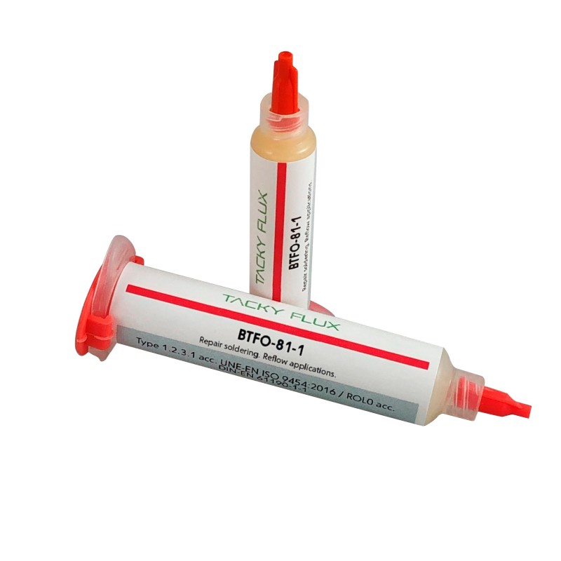 2 x 40g FLUX, ROSIN voor elektronica SMD soldeer flux COLOPHONY -HOGE Zuiverheid