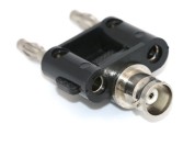 Adapter BNC-female naar banaan