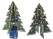 3D kerstboom (kleuren LED's)