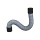 Flexibele aansluitpijp voor afzuigingsinstallatie (Quick 6101A2 & 6102A2)