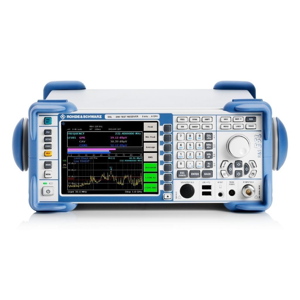 Rohde & Schwarz ESL3-TG EMI testontvanger met tracking generator