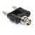 Adapter BNC-female naar banaan
