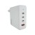 100W USB-C lader met 4 poorten